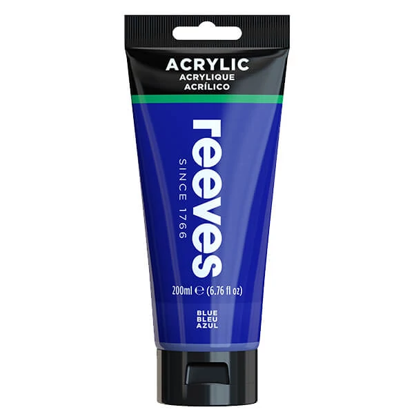 Reeves culori acrilice, 200 ml - blue