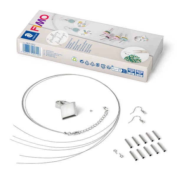 FIMO Jewellery findings  - baze metalice pentru bijuterii, componente pentru bijuterii 2