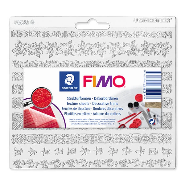 Modelator suprafață FIMO  plastic - bordură, 15,5x16,5 cm