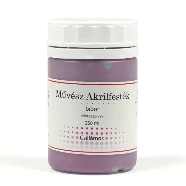 Vopsea acrilică de artist, 250 ml - sclipici, 99, violet