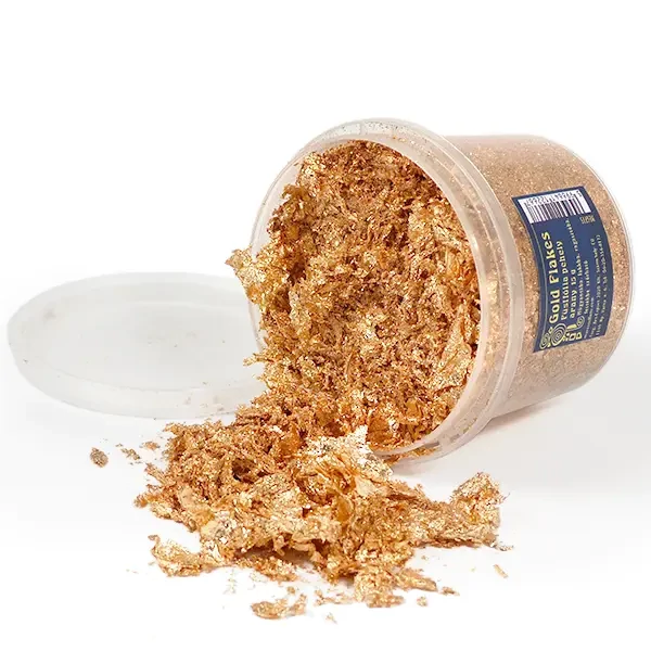 Fulgi de aur folie de fum, Gold Flakes, 15 g
