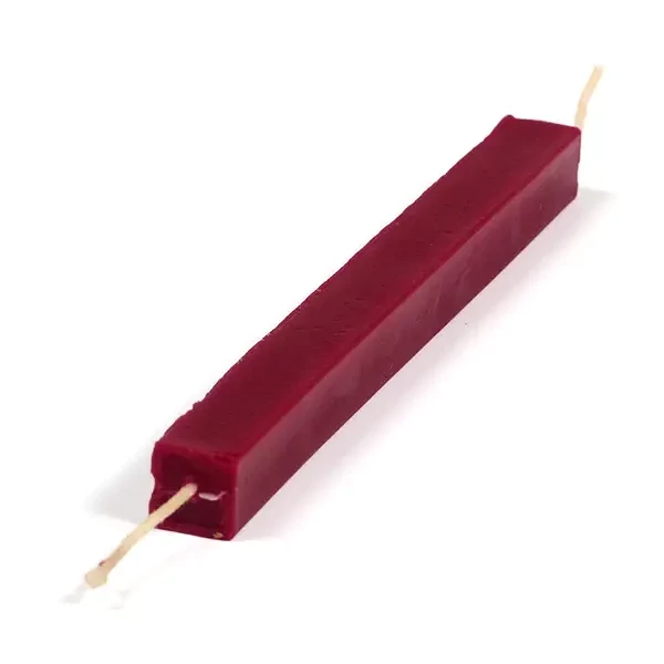 Băț de ceară de sigilat cu fitil - burgund, 1 buc
