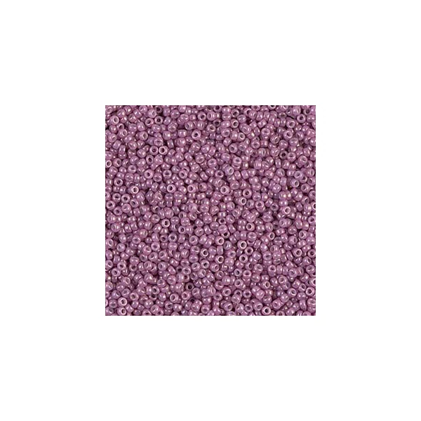 Mărgele de sticlă japoneze Miyuki, mărgele rocailles 11/0 - Luster Dark Orchid