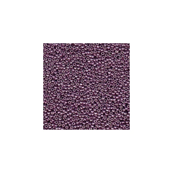 Mărgele de sticlă japoneză Miyuki, mărgele rocailles 11/0 -  Duracoat Galvanized Eggplant