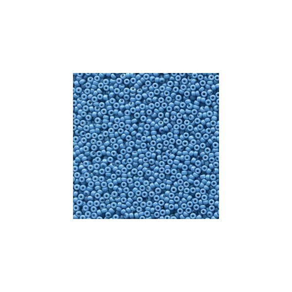 Mărgele de sticlă japoneză Miyuki, mărgele rocailles 11/0 - Duracoat Opaque Dyed Dark Blue