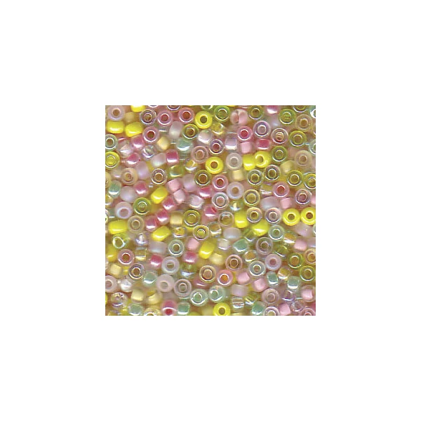 Mărgele de sticlă japoneze Miyuki, mărgele rocailles 11/0 - Mix Pink Lemonade