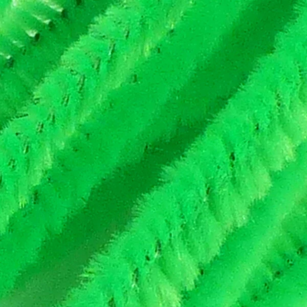 Chenille, 30 cm - iarba verde, 10 buc