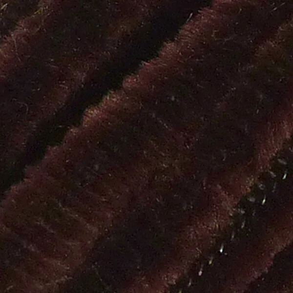 Chenille, 30 cm - maro închis, 10 buc