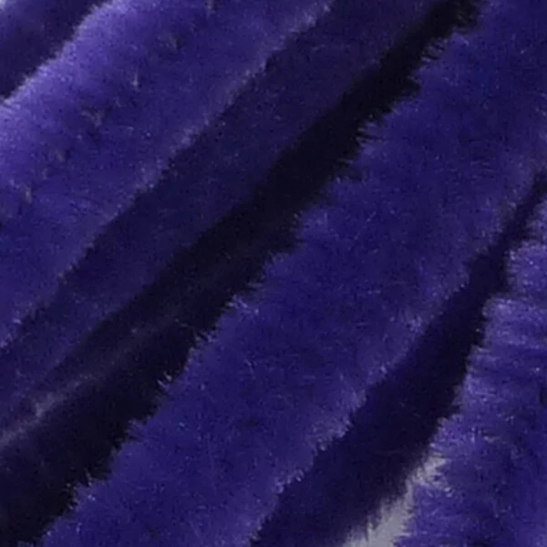 Chenille, 30 cm - violet, 10 buc