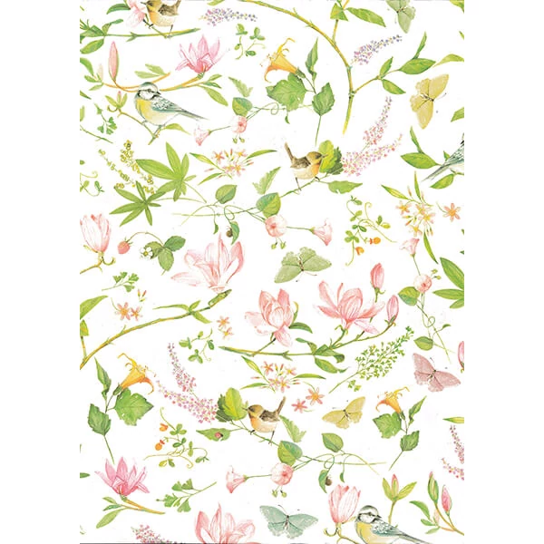 Hârtie de decoupage Tassotti - magnolie