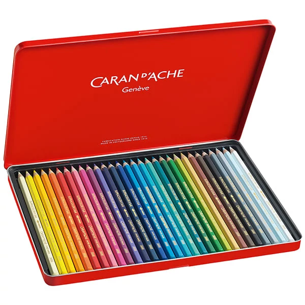 Set creioane acuarelă Caran d'Ache Supracolor Soft - 30 buc