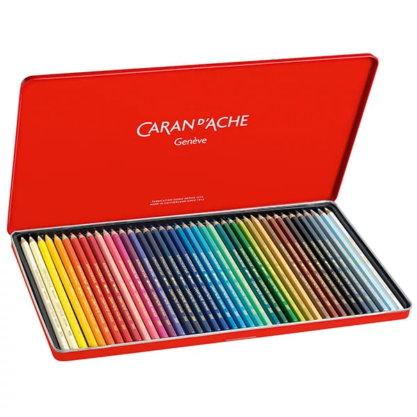 Set creioane acuarelă Caran d'Ache Supracolor Soft - 40 buc