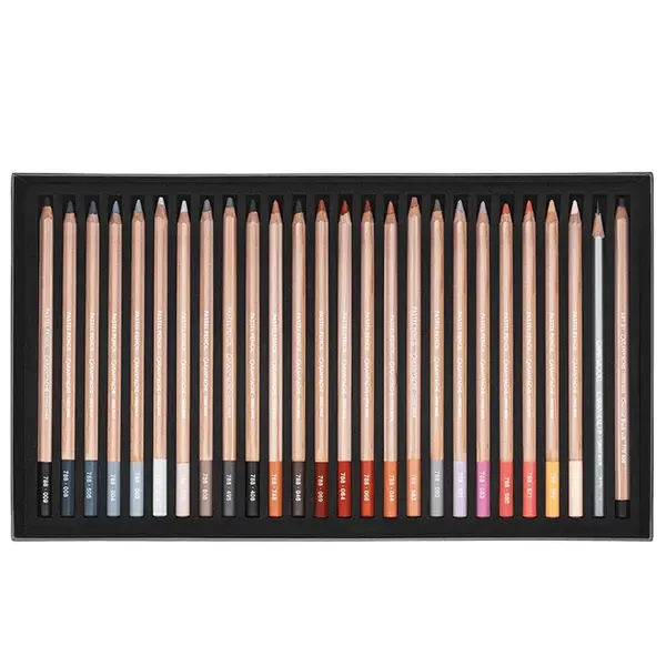 Set creioane pastel extra fine Caran d'Ache - 76+2 buc