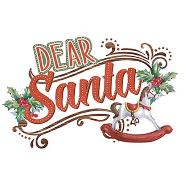 Set de hârtie scrapbook  Ciao Bella, A4, 9 coli - Dear Santa Creative Pad
