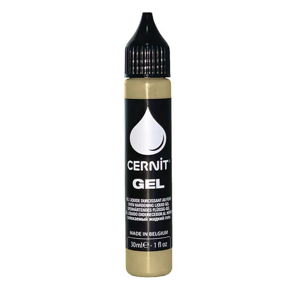 Gel Cernit, plastilină lichidă, 30 ml - auriu