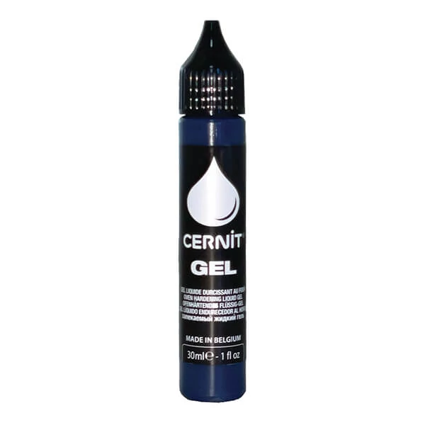 Gel Cernit, Plastilină lichidă lichida, 30 ml - albastru