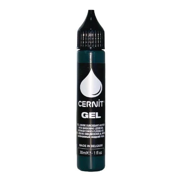 Gel Cernit, Plastilină lichidă, 30 ml - verde