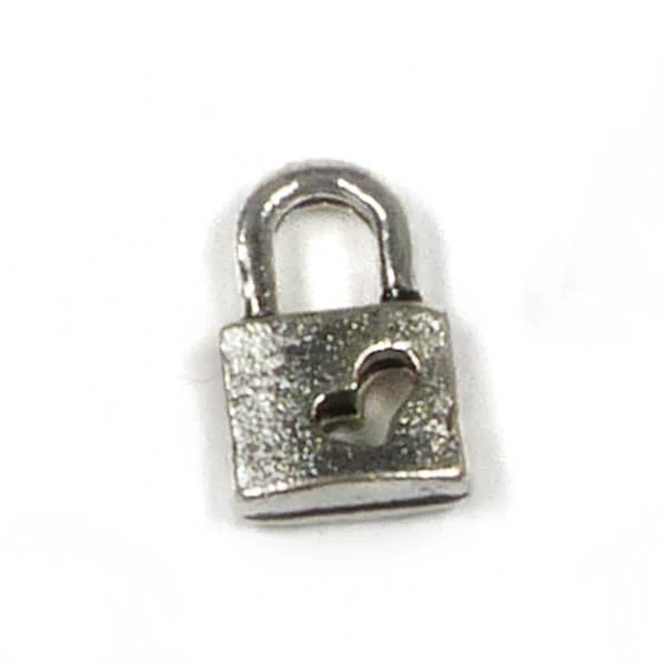 Charm, ornament metalic, 7 buc - lacat, va rog