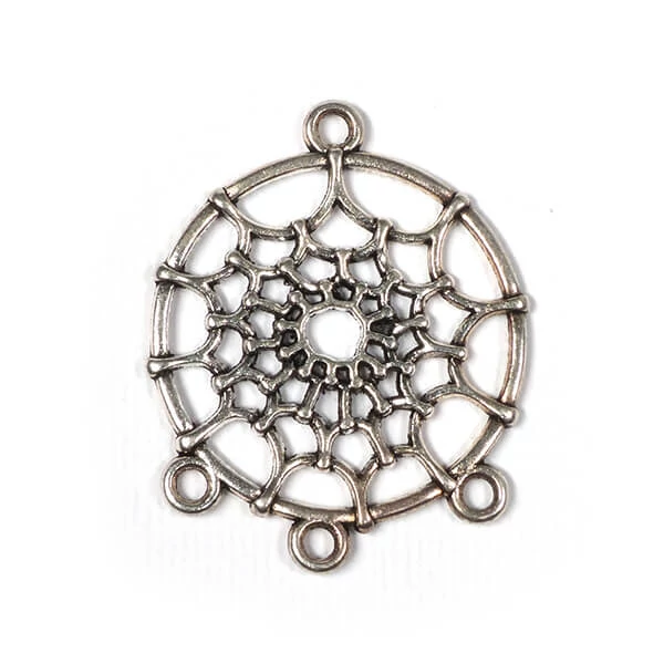 Charm, ornament metalic, 2 buc - prinzătoare de vise