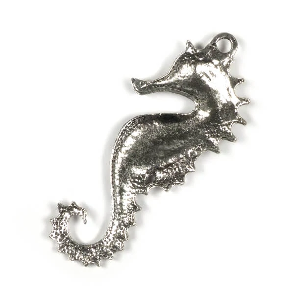Charm, ornament metalic, 1 buc - cal de mare