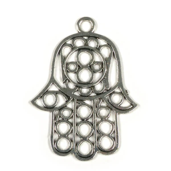 Charm, ornament metalic, 1 buc - Mâna lui Fatima