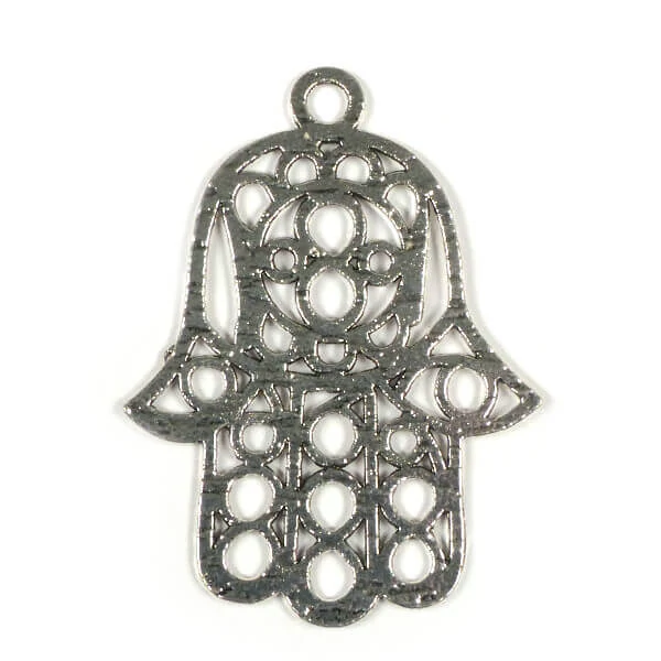 Charm, ornament metalic, 1 buc - Mâna lui Fatima