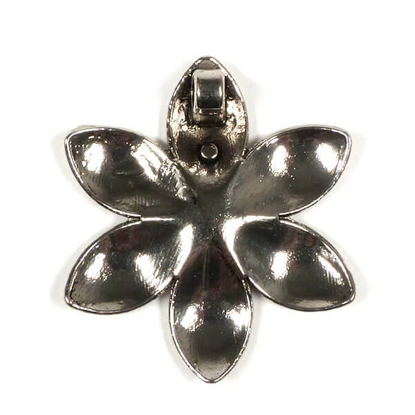Charm, ornament metalic, 1 buc - floare