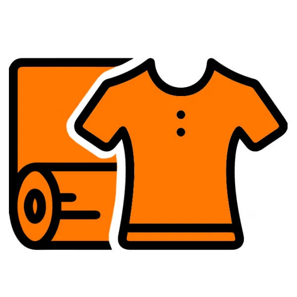 Vopsea textil Columbus, vopsea haine- portocaliu