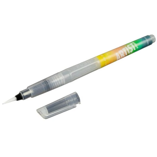Set de pensule Cretacolor Aqua2Go cu rezervor de apă, 3 buc