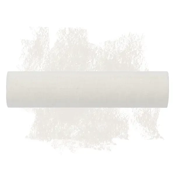 Art Chunky tijă de carbon colorată - permanent white