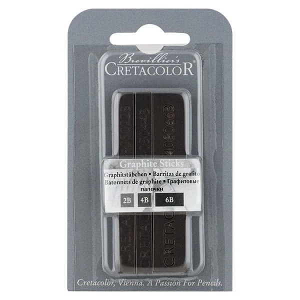 Set batoane grafit Cretacolor, 3 buc