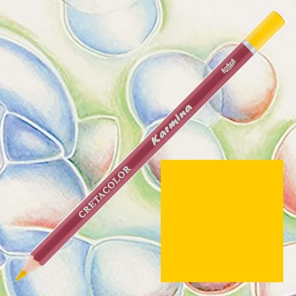 Creioane colorate Cretacolor Karmina- 107, cadmium citron