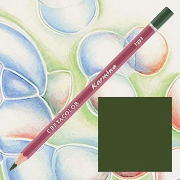 Creioane colorate Cretacolor Karmina- 191, olive green dark