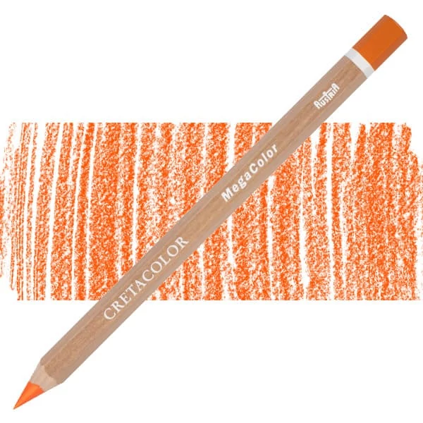 Creioane colorate Cretacolor MegaColor - 111, orange