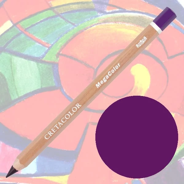 Creioane colorate Cretacolor MegaColor - 138, violet