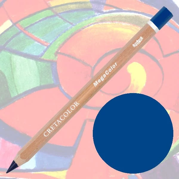 Creioane colorate Cretacolor MegaColor - 161, prussian blue