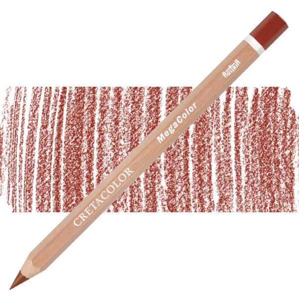 Creioane colorate Cretacolor MegaColor - 209, english red