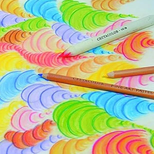 Cretacolor Pencil Wrap Set, set de desen în suport de pânză rulabil - Pastel Pencils, 29 buc