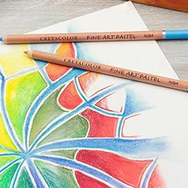 Cretacolor Pencil Wrap Set, set de desen în suport de pânză rulabil - Pastel Pencils, 29 buc