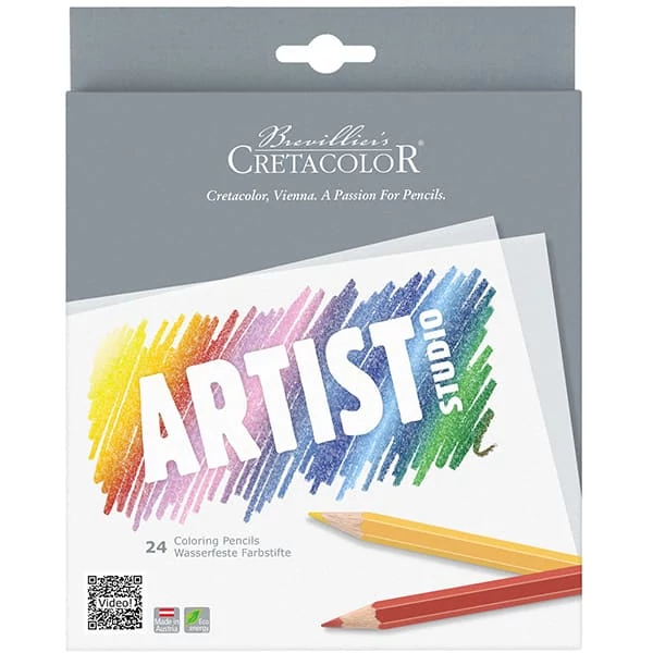 Cretacolor Artist Studio set de creioane colorate - 24 buc