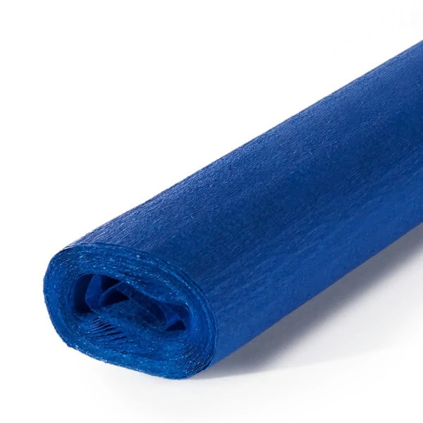 Hârtie creponată, Educational, 40 g, 50x250 cm - 228 sea blue