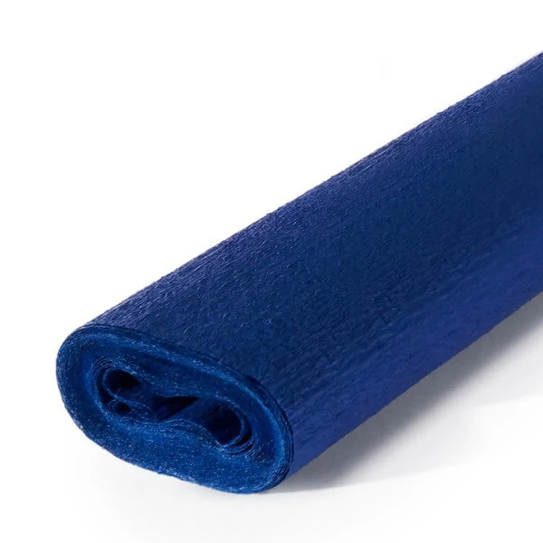 Hârtie creponată, Educational, 40 g, 50x250 cm - 275 midnight blue
