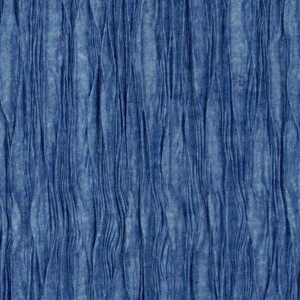 Hârtie creponată cu flori, 180 g, 50x250 cm - 615 albastru mediu