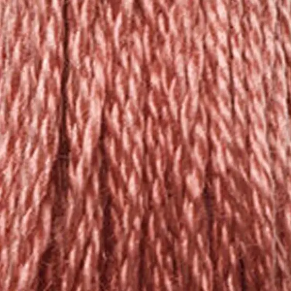 Ață pentru broderie DMC Mouliné (împărțit, 6 fire), 8 m - 005-3328, Salmon - DK