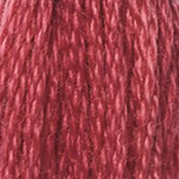 Ață pentru broderie DMC Mouliné (împărțit, 6 fire), 8 m - 044-326, Rose - VY DK