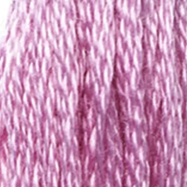 Ață pentru broderie DMC Mouliné (împărțit, 6 fire), 8 m - 067-3608, Plum - VY LT