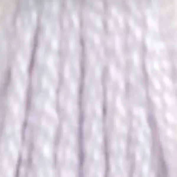 Ață pentru broderie DMC Mouliné (împărțit, 6 fire), 8 m - 087-25, Ultra Light Lavender