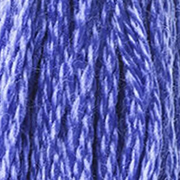 Ață pentru broderie DMC Mouliné (împărțit, 6 fire), 8 m - 130-798, Delft Blue - DK