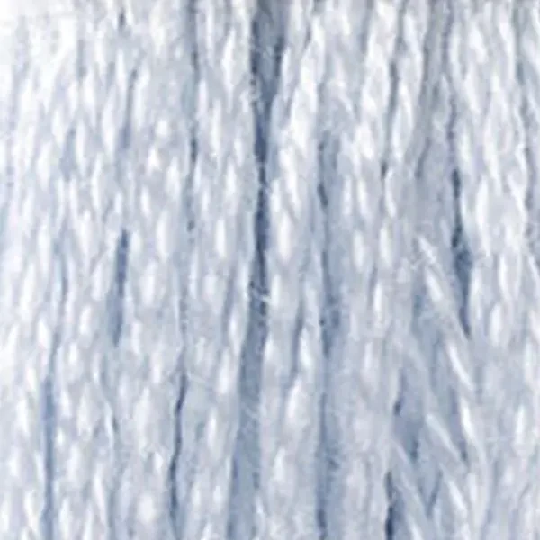 Ață pentru broderie DMC Mouliné (împărțit, 6 fire), 8 m - 150-775, Baby Blue - VY LT