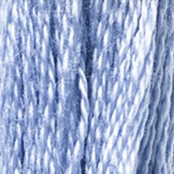 Ață pentru broderie DMC Mouliné (împărțit, 6 fire), 8 m - 169-519, Sky Blue